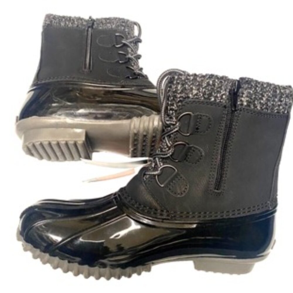 Sporto Lilia Women's Duck Winter Waterproof Boot Black Size 6